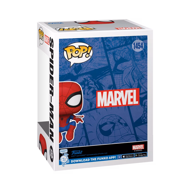 GameStop Funko POP! Comic Cover: Marvel Spider-Man (Leaping) GameStop Exclusive