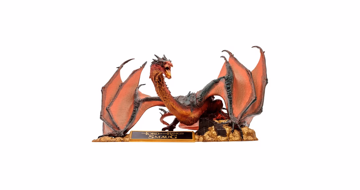 GameStop McFarlane Toys Dragons The Hobbit Smaug 11-in Statue