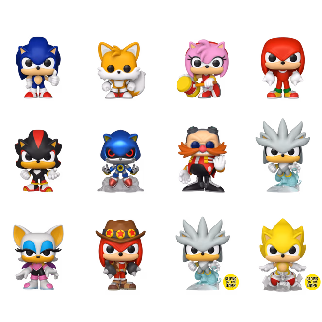 GameStop Funko POP! Mystery Mini: Sonic the Hedgehog 3-in Vinyl Figure (Styles May Vary)