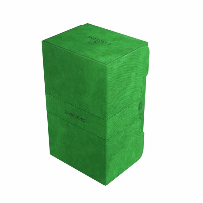 GameStop GameGenic Stronghold 200+ XL Convertible Deck Box - Green