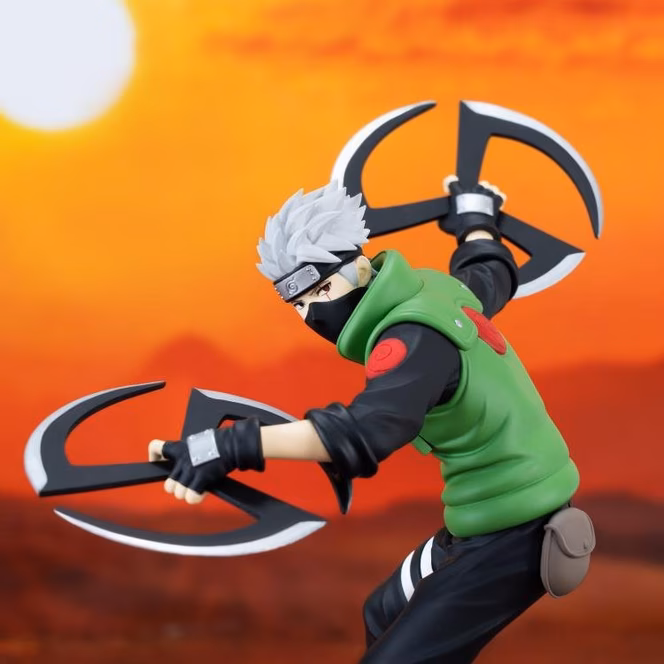 GameStop Banpresto Naruto Shippuden - Hatake Kakashi Narutop99 4.3-in Figure