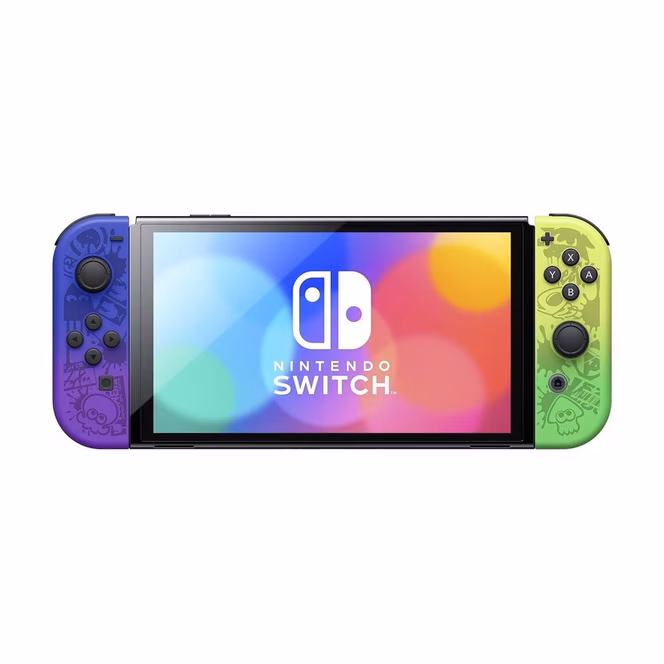 GameStop Nintendo Switch OLED Model Splatoon 3 Special Edition