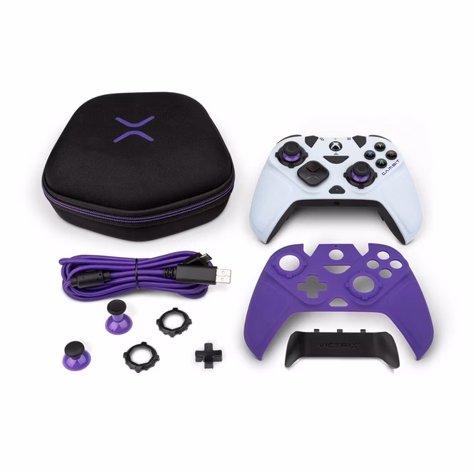 GameStop Victrix Gambit Dual Core Tournament Wired Controller for Xbox Series X/S, Xbox One, and Windows 10