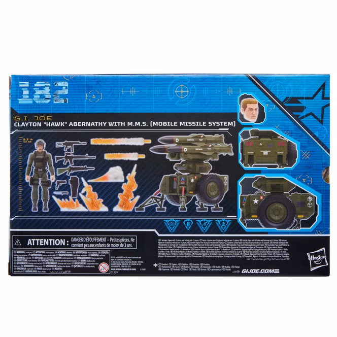 GameStop Hasbro G.I. Joe Classified Series Clayton Abernathy with Towable Vehicle (Issue 182) 6-in Action Figure