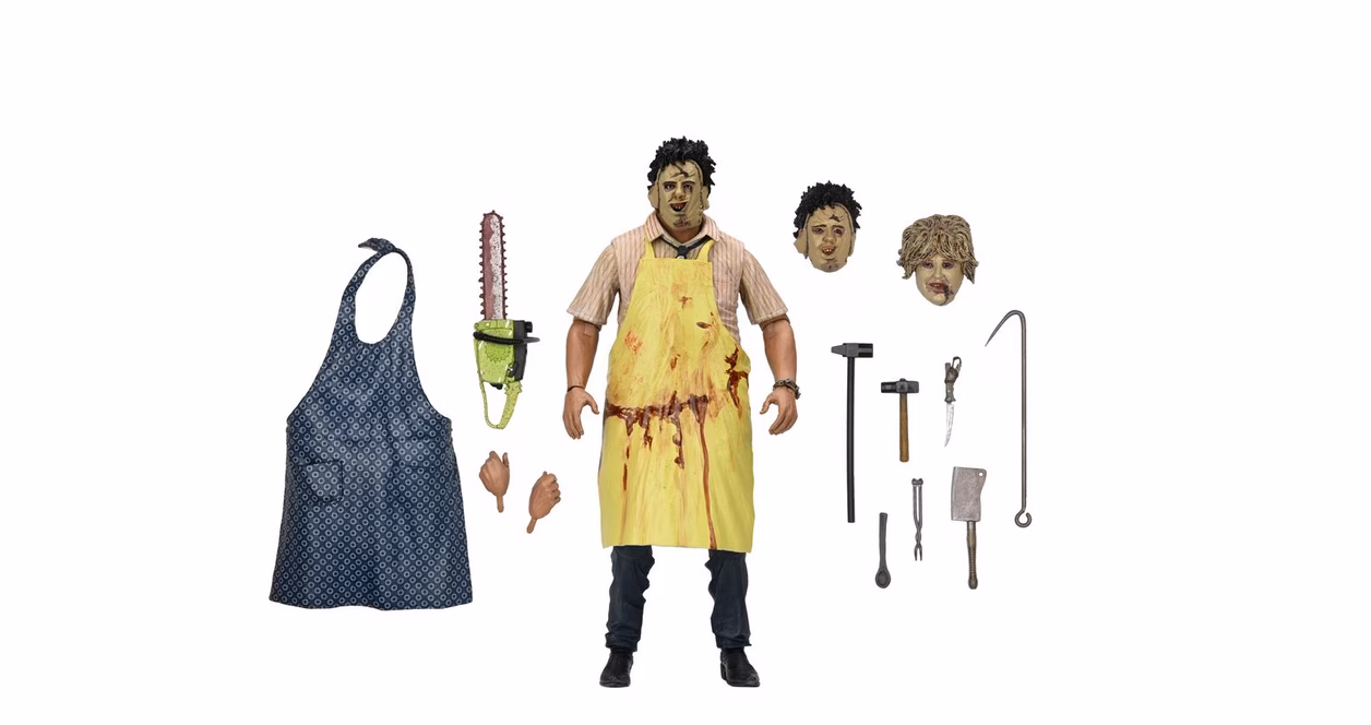 GameStop NECA Texas Chainsaw Massacre 50th Anniversary Ultimate Leatherface 7-in Action Figure