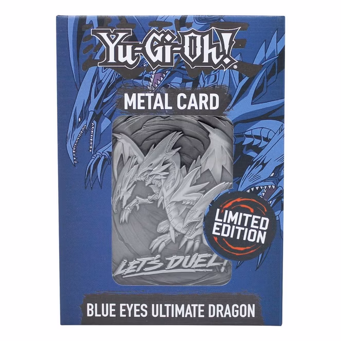 GameStop Yu-Gi-Oh! Limited Edition Blue Eyes Ultimate Dragon Metal Card