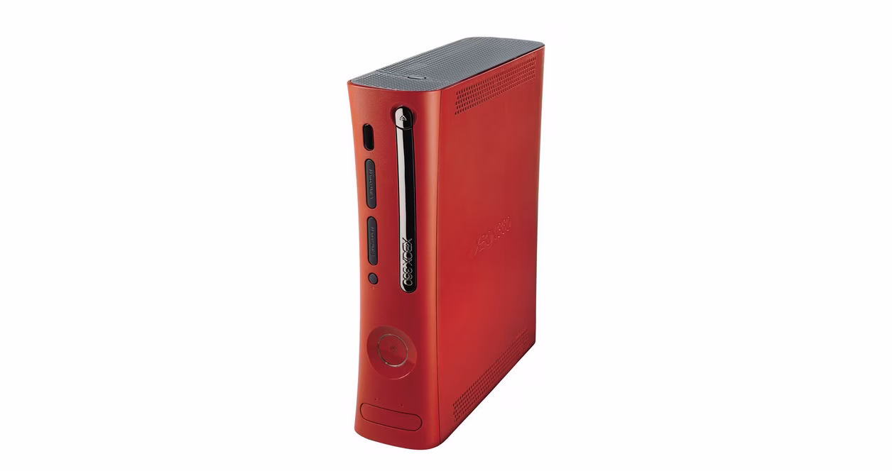 GameStop Microsoft Xbox 360 Console with Wireless Controller Red