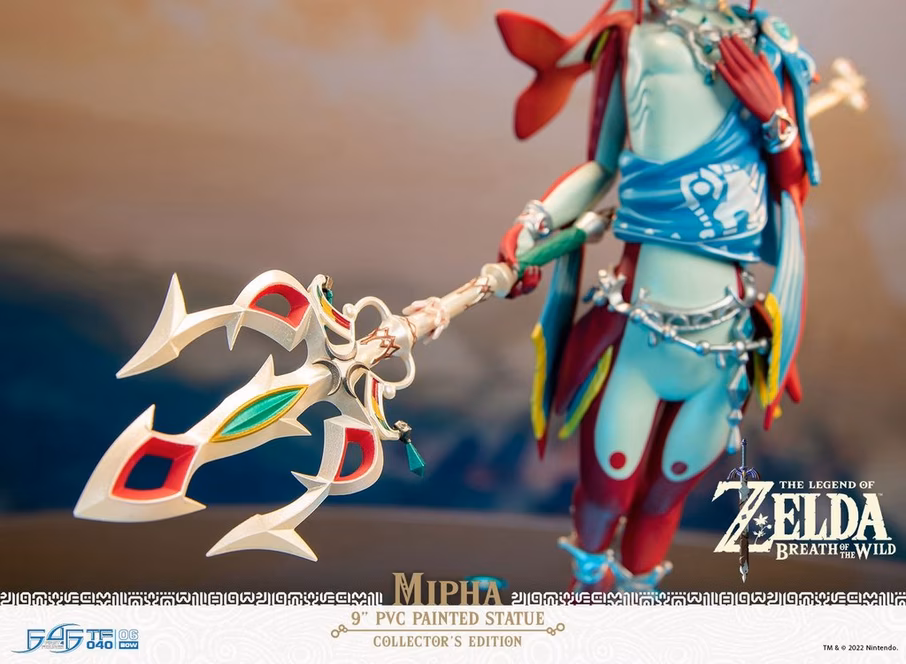 GameStop The Legend of Zelda: Breath of the Wild Collector's Edition Mipha PVC Statue