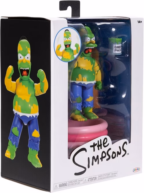 GameStop The Simpsons Premium Furious Homer 5-In Action Figure