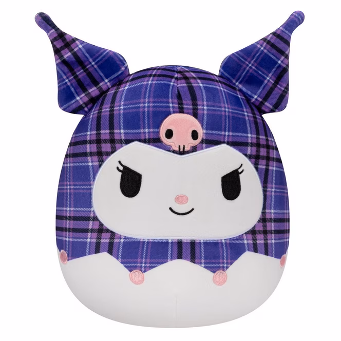 GameStop Squishmallows Sanrio Pink Plaid 8-in Plush (Styles May Vary)
