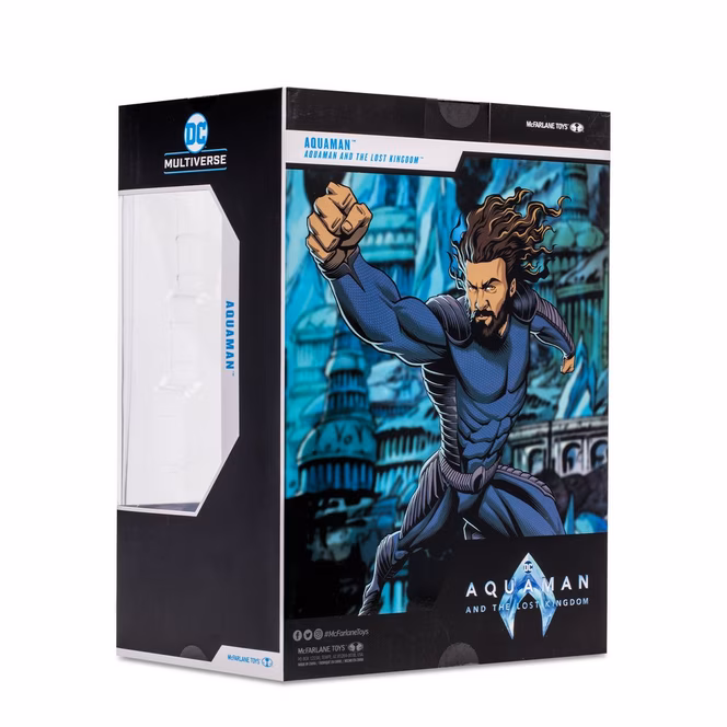 GameStop McFarlane Toys DC Multiverse Aquaman and The Lost Kingdom - Aquaman 12-in Statue