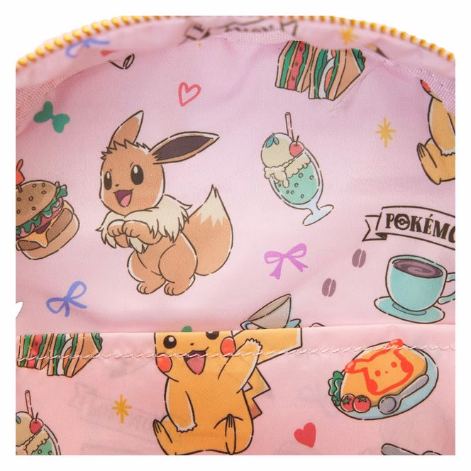 GameStop Loungefly Pokemon Pikachu and Eevee Mini Backpack