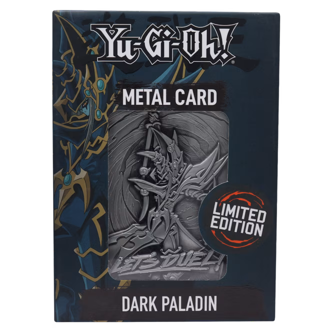 GameStop Yu-Gi-Oh! Limited Edition Dark Paladin Metal Card