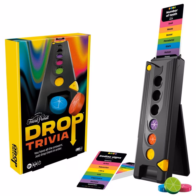 GameStop Drop Trivia Trivial Pursuit Party Board Game