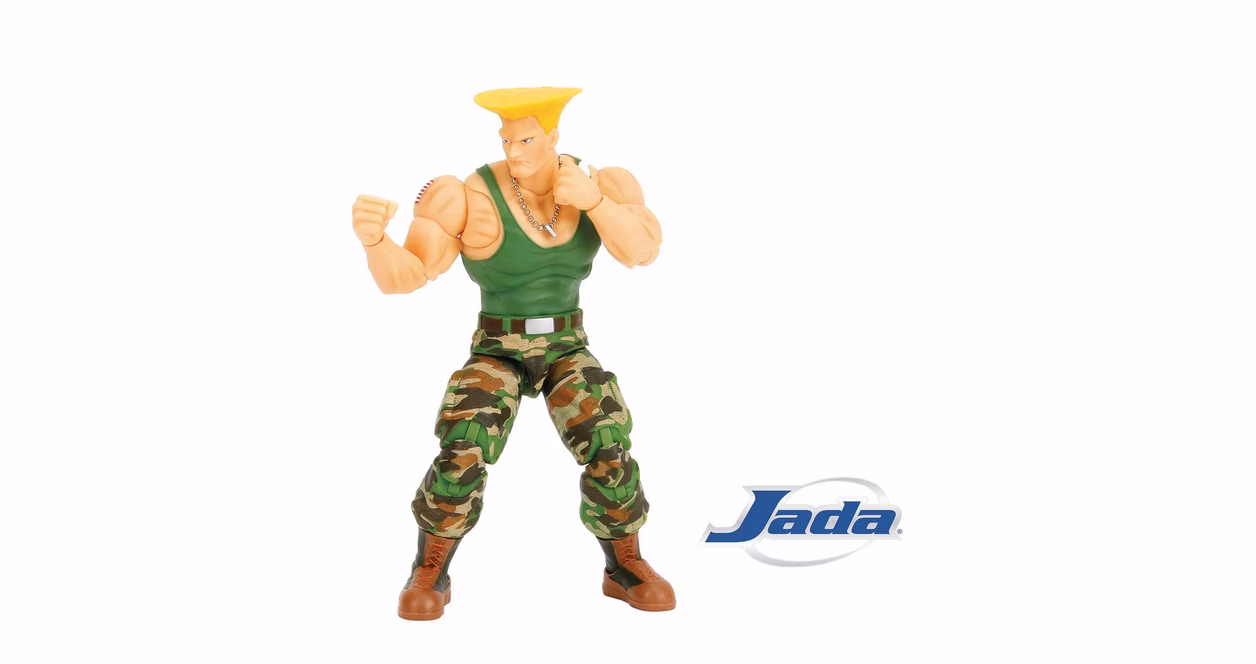 GameStop Jada Toys Street Fighter II Guile 6-in Action Figure