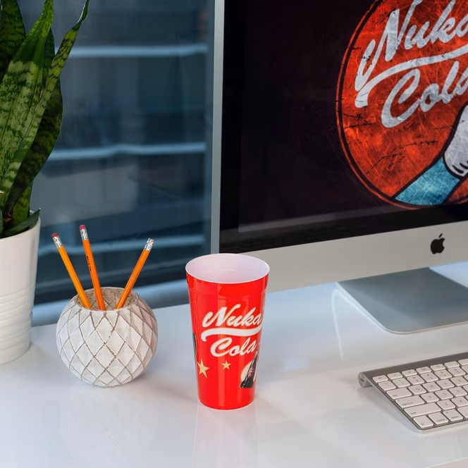 GameStop Fallout Nuka Cola 22oz Plastic Tumbler