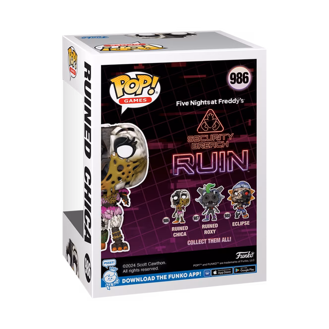 GameStop Funko POP! Games: Five Nights at Freddy’s Chica 3.6-in Vinyl Figure