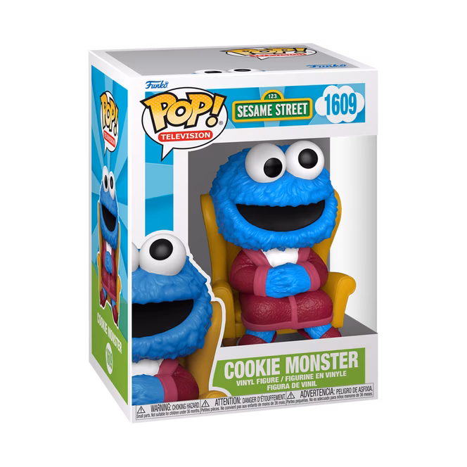 GameStop Funko POP! TV: Sesame Street Cookie Monster 4-in Vinyl Figure