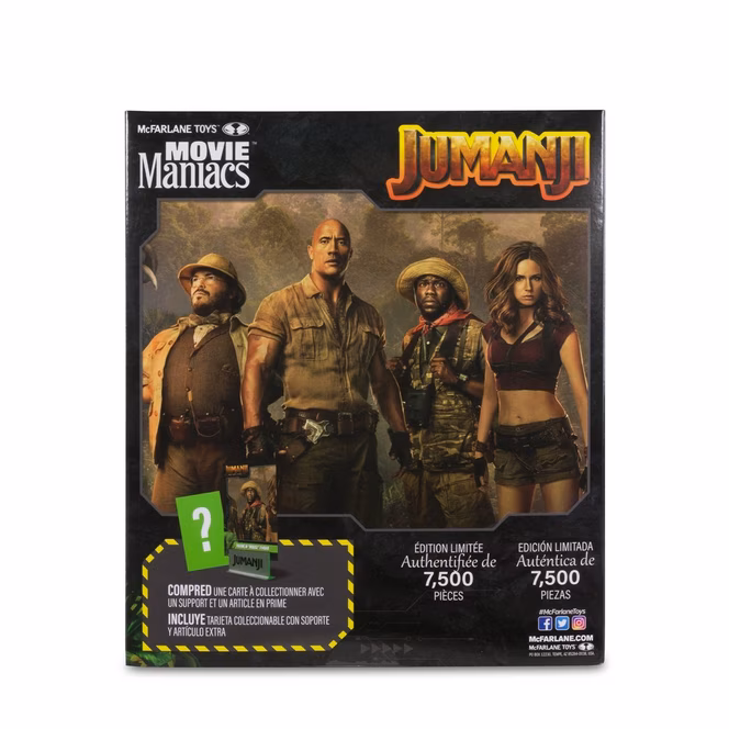GameStop McFarlane Toys Movie Maniacs: Jumanji Franklin (Mouse) Finbar 6-in Statue