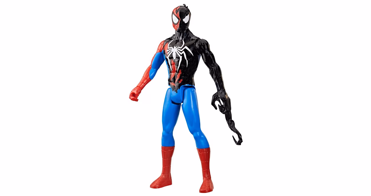 GameStop Hasbro Marvel Spider-Man Venom vs Titan Hero Series Spider-Man Action Figure