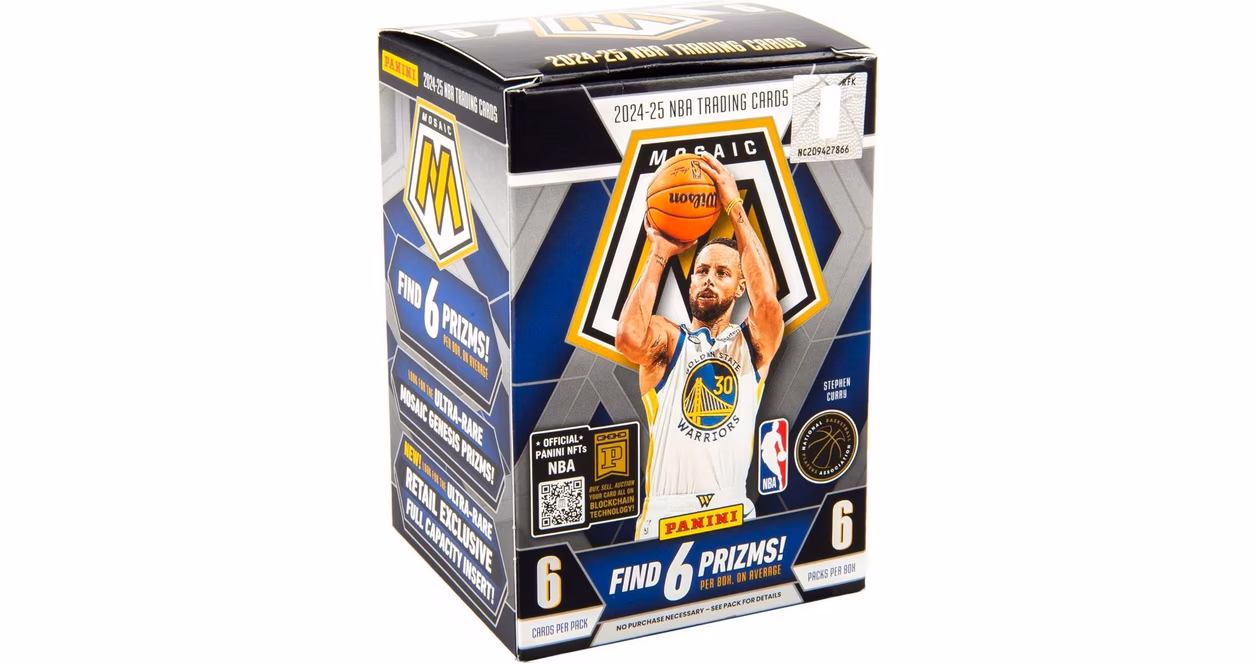 GameStop 2024-25 Panini Mosaic NBA Basketball Blaster Box