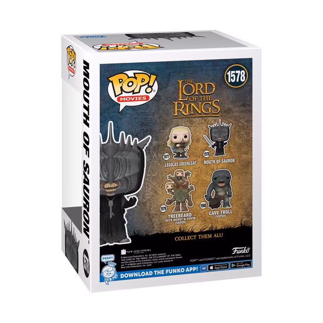 GameStop Funko POP! Movies: Lord of The Rings Mouth of Sauron 4.7-in Vinyl Figure