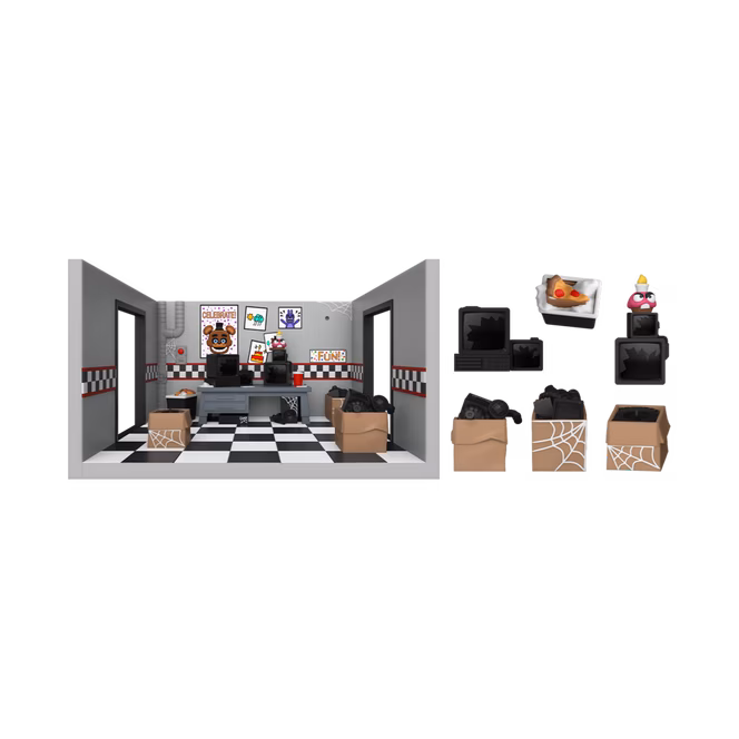 GameStop Funko Snap! Five Nights and Freddy's Security Room Playset