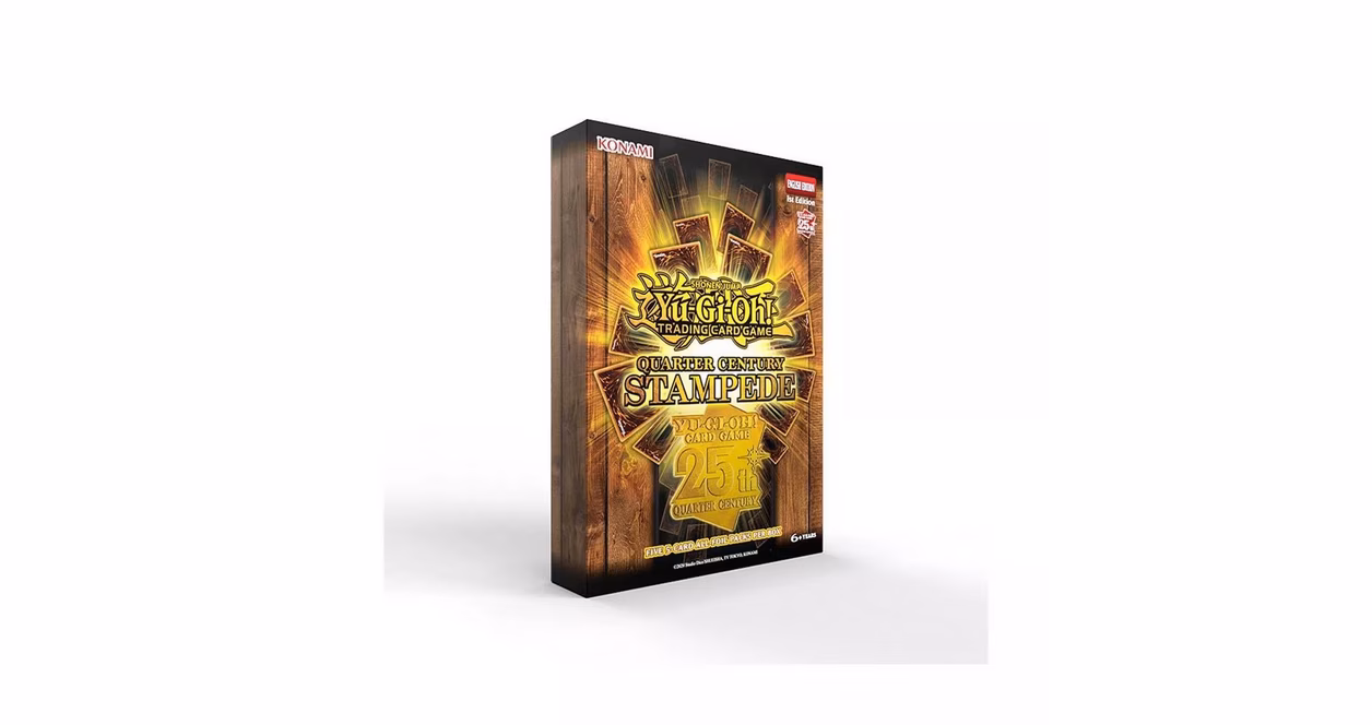 GameStop Yu-Gi-Oh! Trading Card Game: Quarter Century Stampede Tuck Box