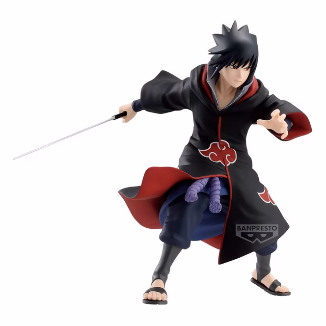 GameStop Banpresto Naruto Shippuden Vibration Stars Sasuke Uchiha 5.9-in Statue