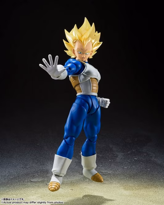 GameStop Bandai Spirits Dragon Ball Z Super Saiyan Vegeta (Awakened Super Saiyan Blood) S.H. Figuarts Action Figure