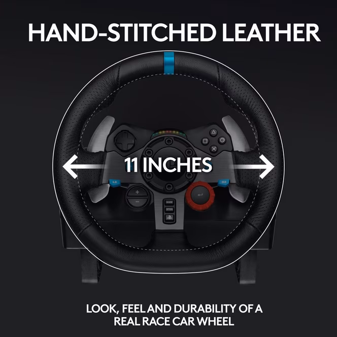 GameStop Logitech G29 Driving Force Racing Wheel for PlayStation 4, 5, and PC