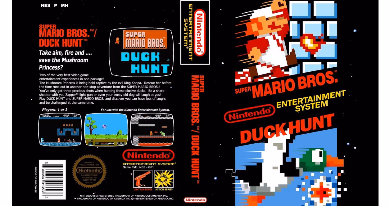 GameStop Super Mario Bros. and Duck Hunt - Nintendo