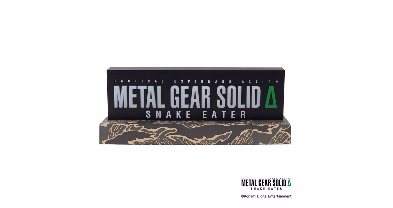 GameStop METAL GEAR SOLID DELTA: SNAKE EATER LOGO LIGHT GameStop Exclusive