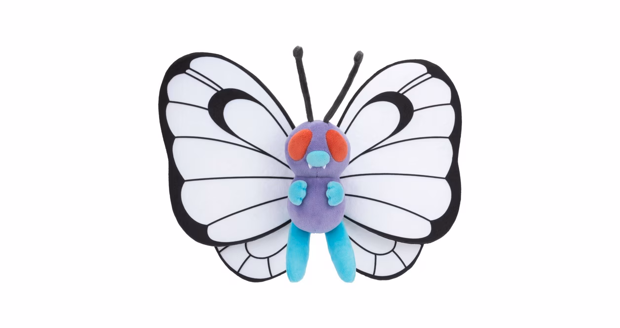 GameStop Jazwares Pokemon Butterfree 12-in Plush GameStop Exclusive
