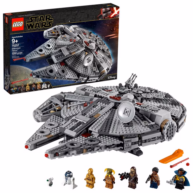 GameStop LEGO Star Wars Episode IX: The Rise of Skywalker Millennium Falcon 75257