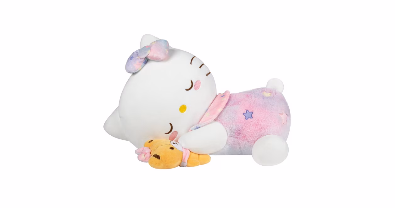 GameStop Jazwares Hello Kitty and Friends Sleeping Dreamland 18-in Plush