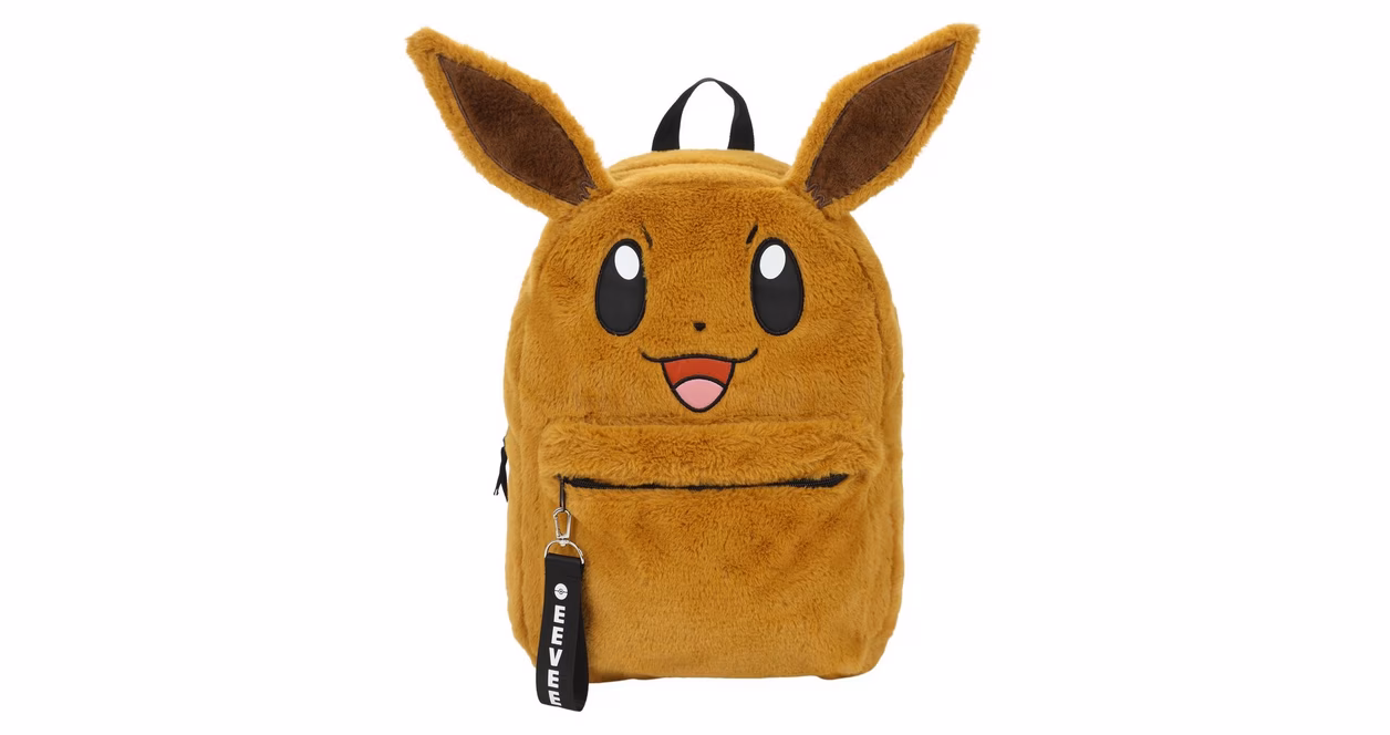 GameStop Pokemon Eevee Plush Backpack with Ears