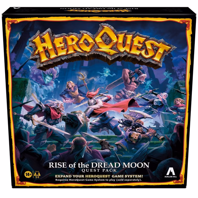 GameStop HeroQuest Rise of the Dread Moon Quest Pack