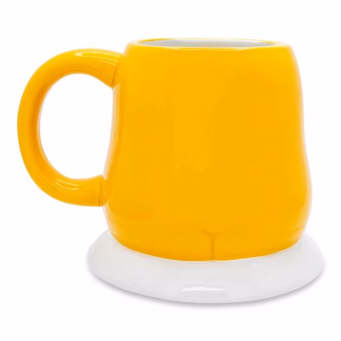GameStop Sanrio Gudetama Lazy Egg Sculpted Ceramic 20oz. Mug