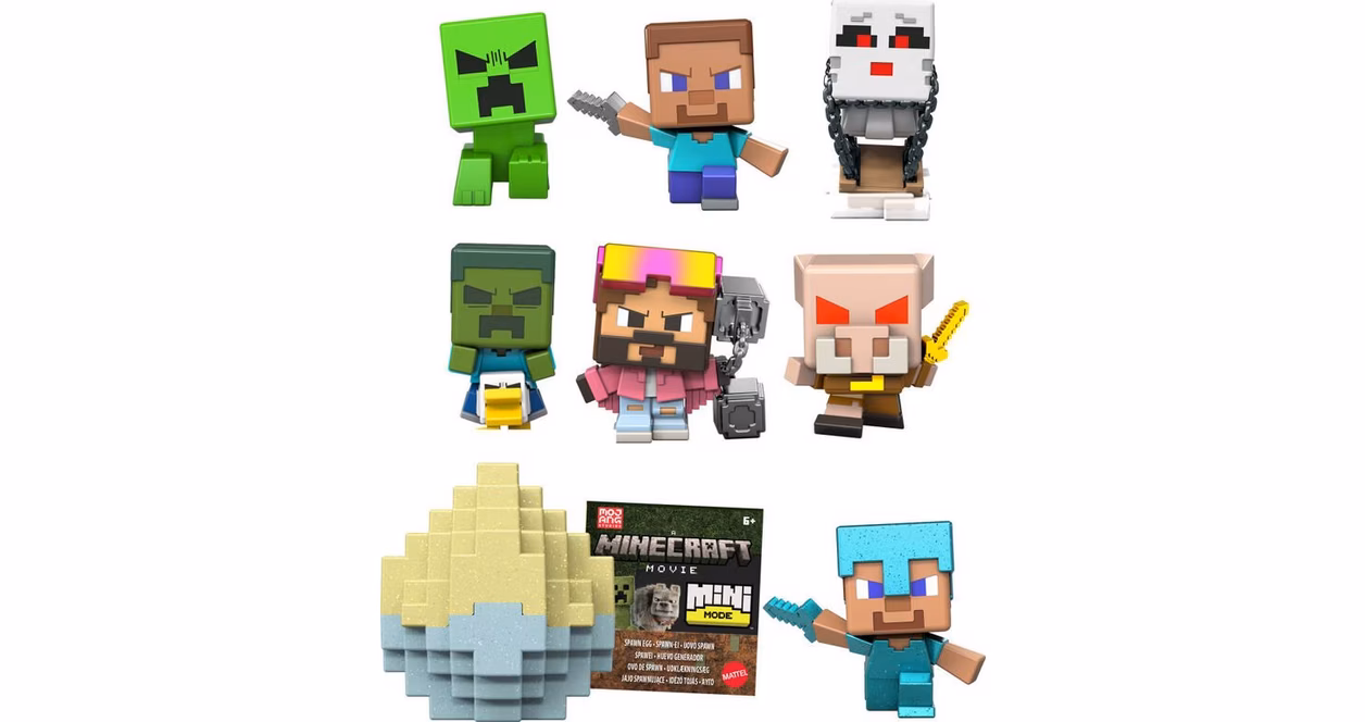 GameStop Minecraft Mini Mode Spawn Egg Blind Bag (Styles May Vary)