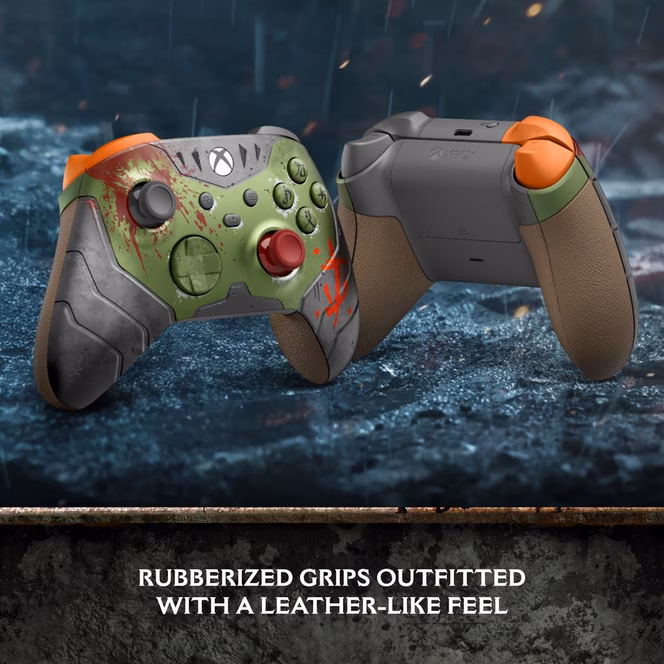 GameStop DOOM: The Dark Ages Limited Edition Controller for Xbox Series X/S, Xbox One, PCs, and Cloud-Enabled Devices