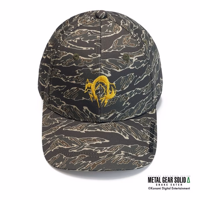 GameStop METAL GEAR SOLID DELTA: SNAKE EATER Camo Baseball Hat GameStop Exclusive