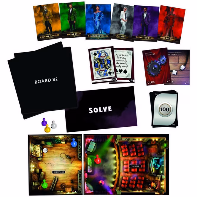 GameStop Clue Escape The Illusionists Club Board Game