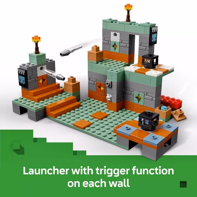 GameStop LEGO Minecraft The Trial Chamber Building Toy 21271