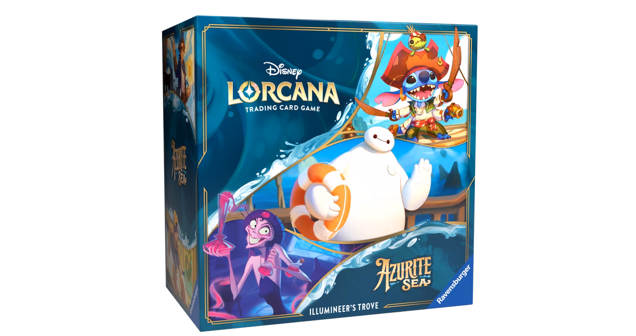 GameStop Disney Lorcana Trading Card Game: Azurite Sea Chapter 6 Trove Box