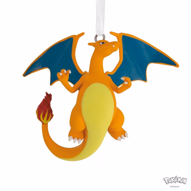 GameStop Hallmark Pokemon Charizard Christmas Shatterproof Ornament