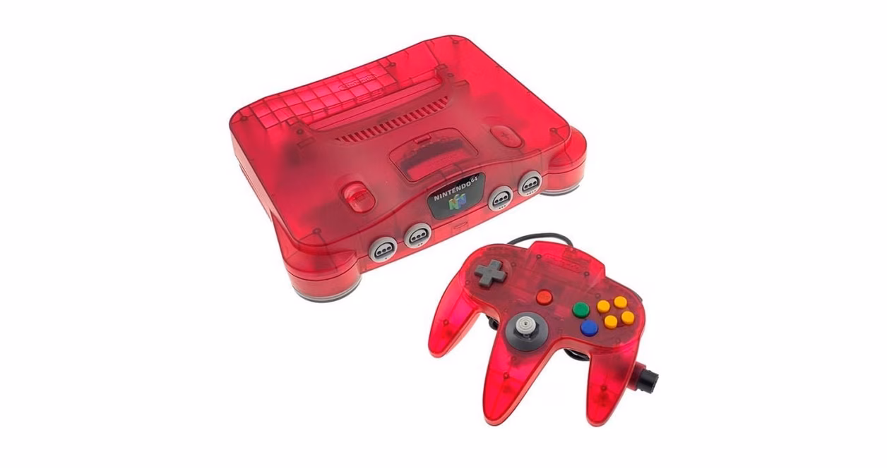 GameStop Nintendo 64 Fuchsia