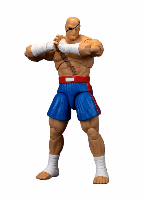 GameStop Ultra Street Fighter II Sagat Deluxe 6-In Action Figure