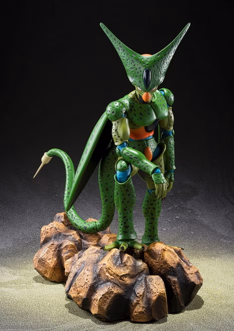 GameStop Bandai Dragon Ball Z Tamashiii Nations S.H.Figuarts Cell First Form (Reissue) Figure