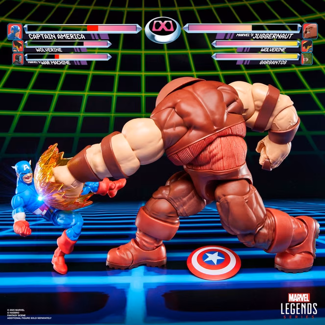 GameStop Hasbro Marvel Legends Retro Series Gamerverse Juggernaut 6-in Action Figure